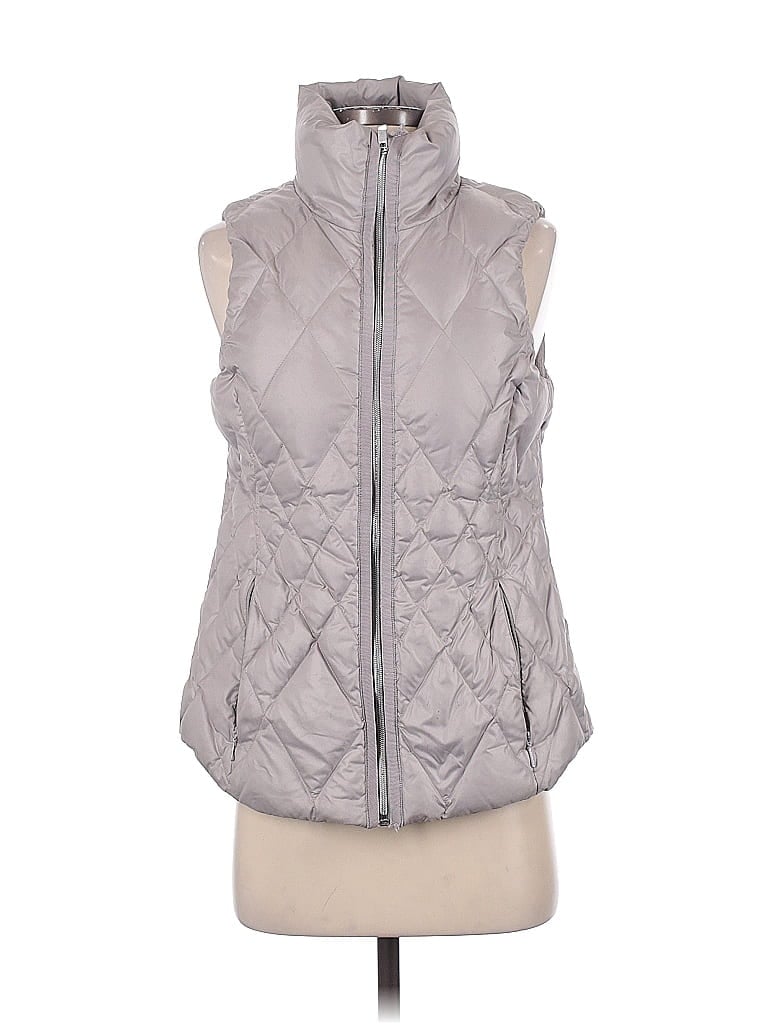 Pre-owned Athleta Vest In Gray