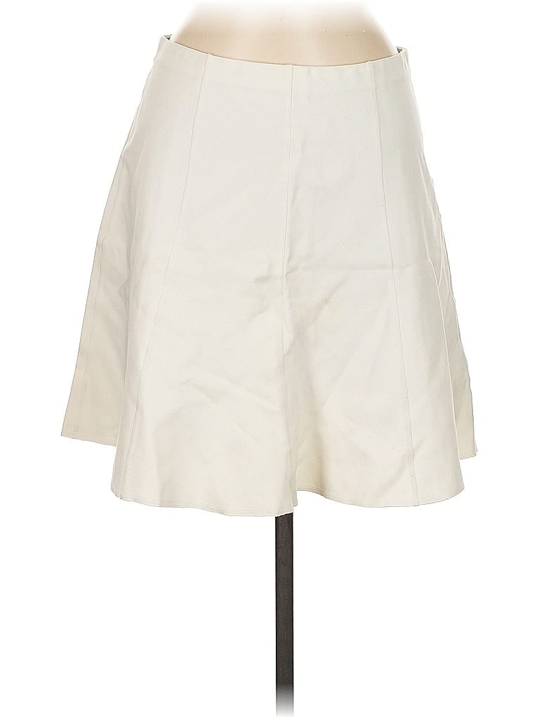 Pre-owned Ann Taylor Formal Skirt In White