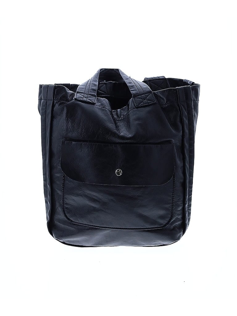Tricot Comme des Garçons 100% Leather Black Leather Tote One size - photo 1