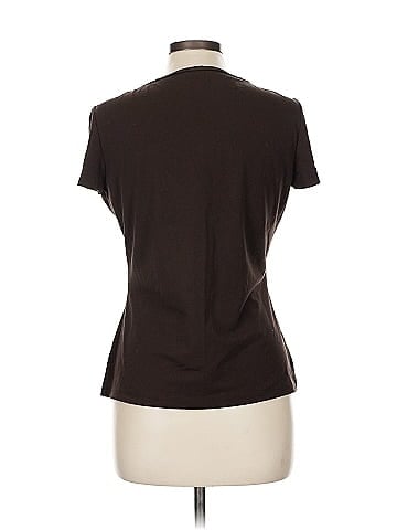 Lafayette 148 New York Short Sleeve T-Shirt (view 2)