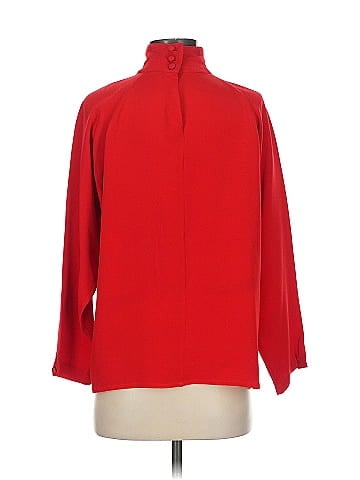 Emanuel Emanuel Ungaro Long Sleeve Silk Top (view 2)