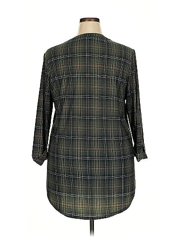 Roz & Ali 3/4 Sleeve Blouse (view 2)