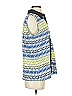 Evette & K 100% Polyester Blue Sleeveless Blouse Size S - photo 3