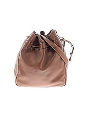 Longchamp Leather Bucket Bag