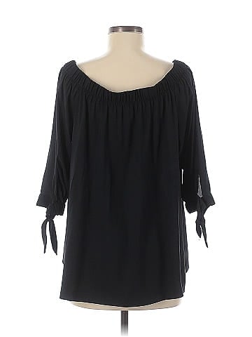 Ann Taylor LOFT 3/4 Sleeve Blouse (view 2)