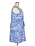 T by Talbots Paisley Blue Casual Dress Size 2X - photo 4