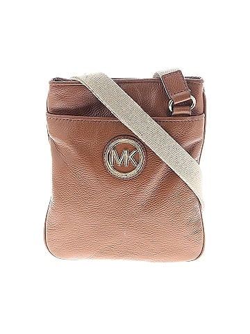 MICHAEL Michael Kors Leather Crossbody Bag (view 1)