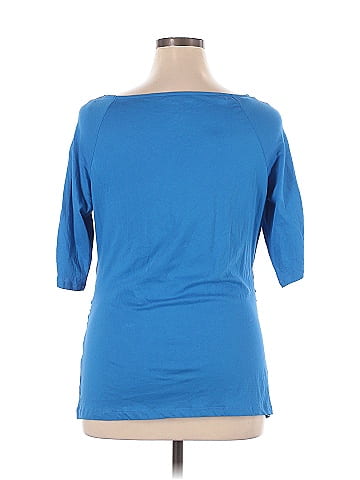 New York & Company 3/4 Sleeve Top (view 2)
