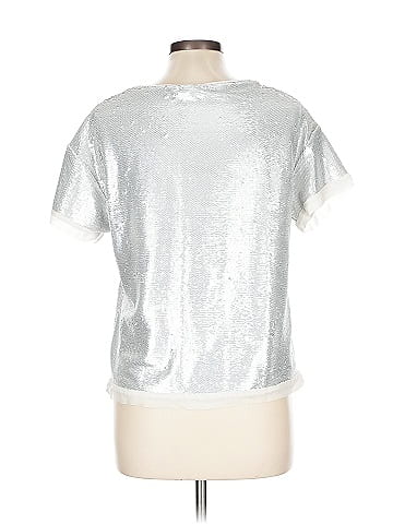 Three Dots Short Sleeve Top (view 2)
