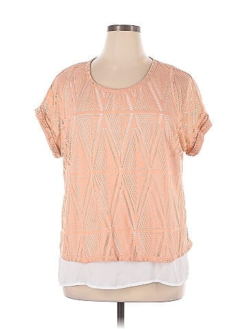 Soho JEANS NEW YORK & COMPANY Short Sleeve Top (view 1)