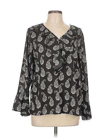 Bob Mackie Long Sleeve Blouse (view 1)