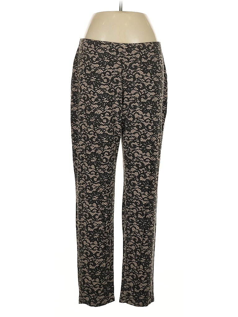 Pre-owned Jjill Casual Pants In Gold