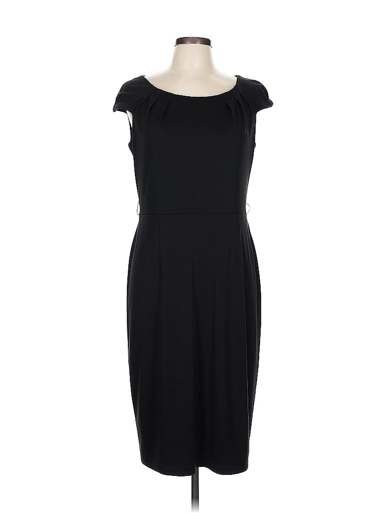 Pre-owned David Meister Cocktail Dress In Black