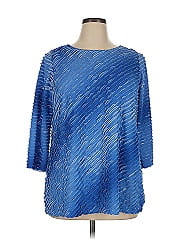 Susan Graver 3/4 Sleeve Blouse