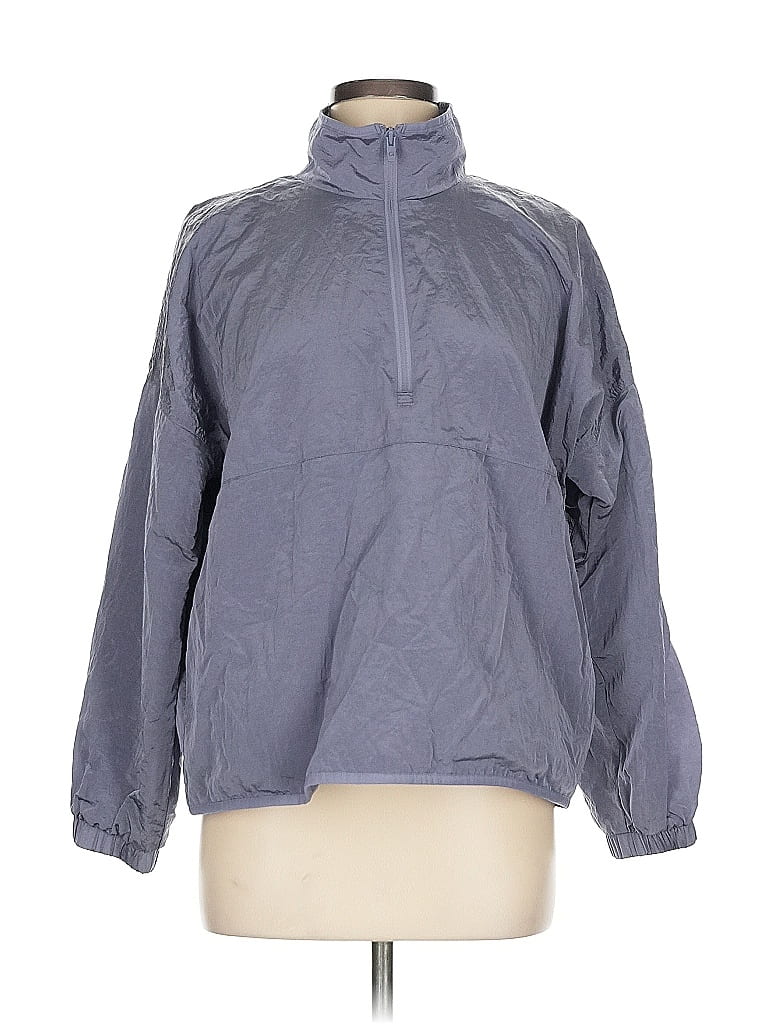 Pre-owned Gap Fit Sweatshirt In Gray