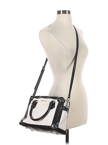 MICHAEL Michael Kors Leather Satchel (view 2)
