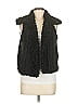 Hem & Thread Black Faux Fur Vest Size M - photo 1