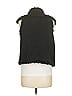 Hem & Thread Black Faux Fur Vest Size M - photo 2