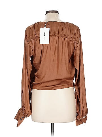 FRAME 3/4 Sleeve Blouse (view 2)