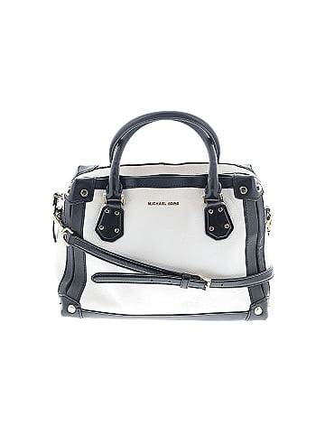 MICHAEL Michael Kors Leather Satchel (view 1)