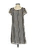 Emmelee 100% Polyester Chevron-herringbone Gray Casual Dress Size S - photo 1