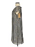 Emmelee 100% Polyester Chevron-herringbone Gray Casual Dress Size S - photo 5