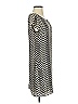 Emmelee 100% Polyester Chevron-herringbone Gray Casual Dress Size S - photo 4
