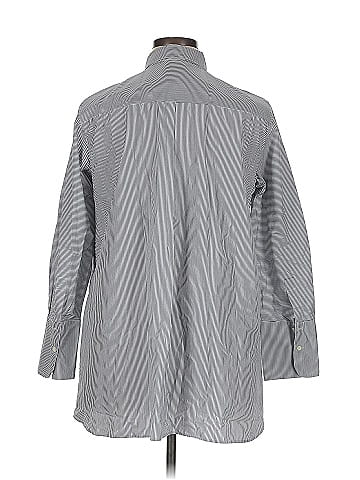 Akris Punto Long Sleeve Button-Down Shirt (view 2)