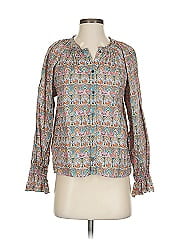 Liberty Art Fabrics For J.Crew Long Sleeve Blouse