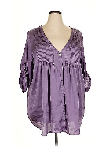 Avenue 3/4 Sleeve Blouse (view 1)