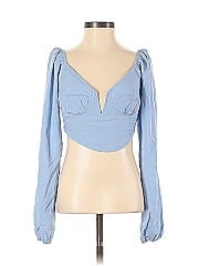 La Hearts Long Sleeve Blouse