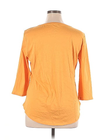 New York & Company 3/4 Sleeve T-Shirt (view 2)