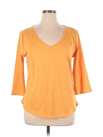 New York & Company 3/4 Sleeve T-Shirt (view 1)