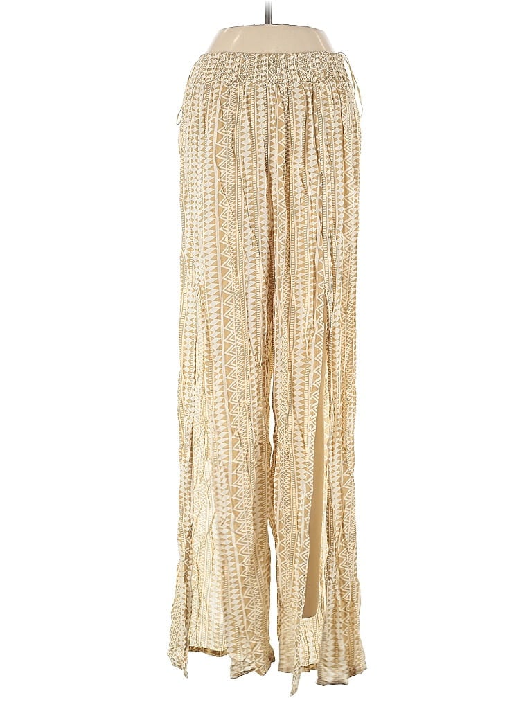 Pre-owned Juniper Blu Casual Pants In Gold