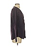 RVCA Purple Long Sleeve Blouse Size S - photo 4