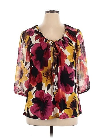 Avenue 3/4 Sleeve Blouse (view 1)