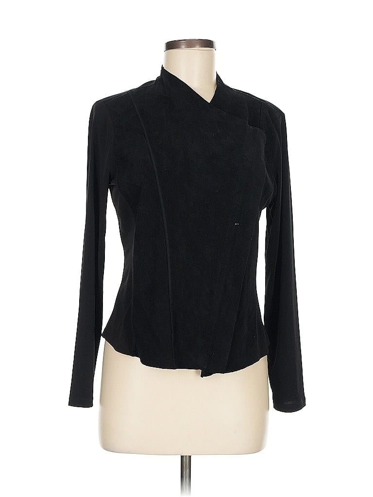 Pre-owned Calvin Klein Cardigan Sweater In Black