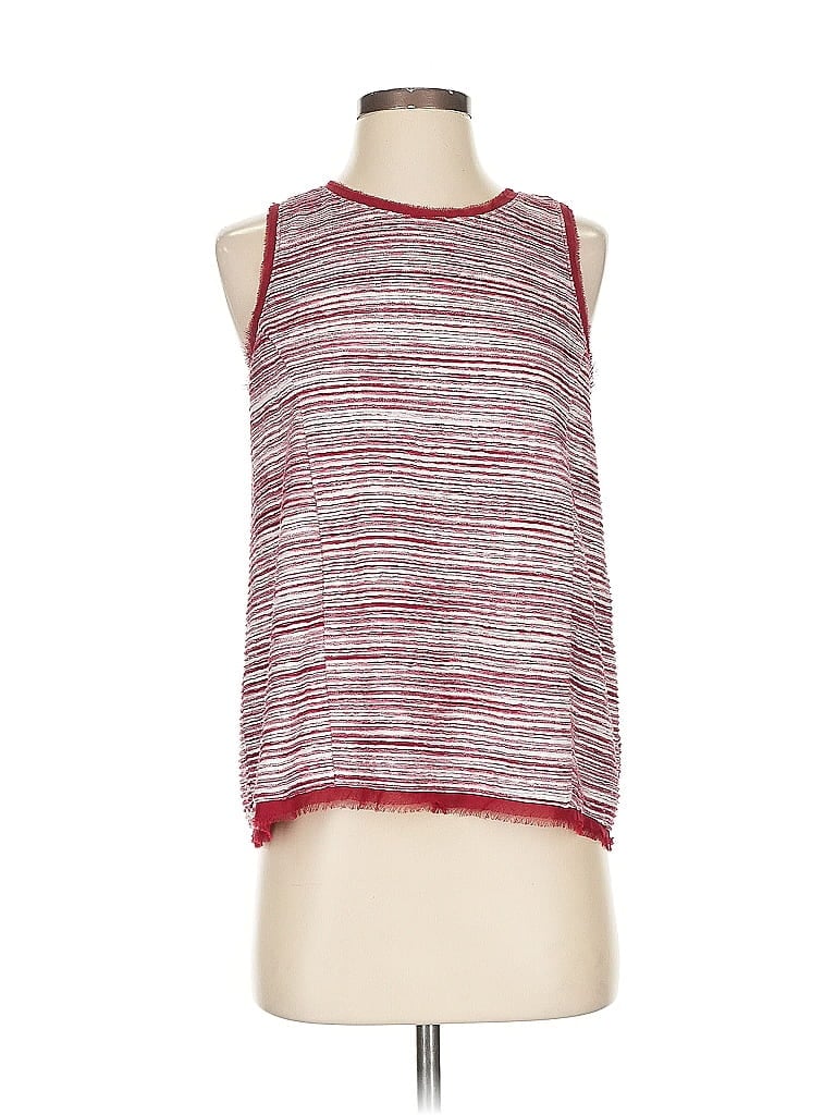 Anthropologie Red Sleeveless T-Shirt Size S - photo 1