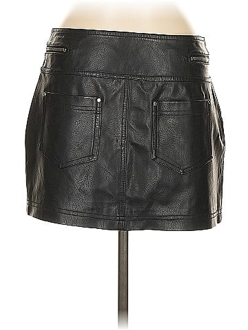Max Rave Faux Leather Skirt (view 2)