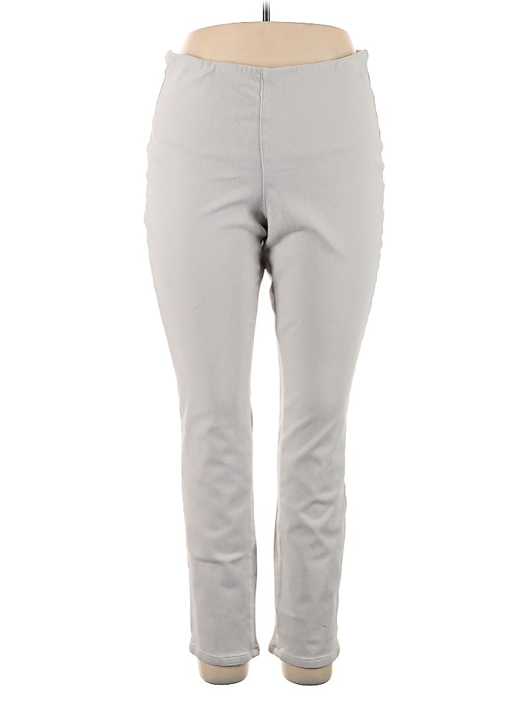 Belle By Kim Gravel Gray Jeggings Size 16 - photo 1