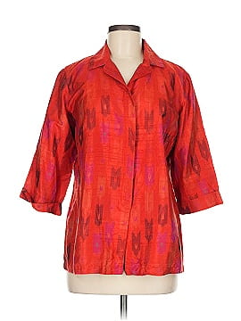 Chico's Design 3/4 Sleeve Silk Top