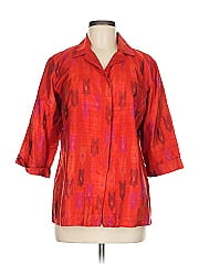 Chico's Design 3/4 Sleeve Silk Top