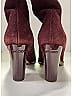 Jimmy Choo 100% Leather Burgundy Boots Size EU 35 1/2 - photo 7