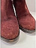 Jimmy Choo 100% Leather Burgundy Boots Size EU 35 1/2 - photo 3