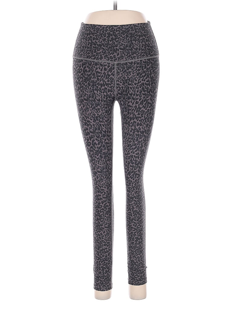 Varley Animal Print Gray Active Pants Size S - photo 1