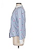 Tommy Hilfiger 100% Cotton Hearts Blue Long Sleeve Button-Down Shirt Size M - photo 5