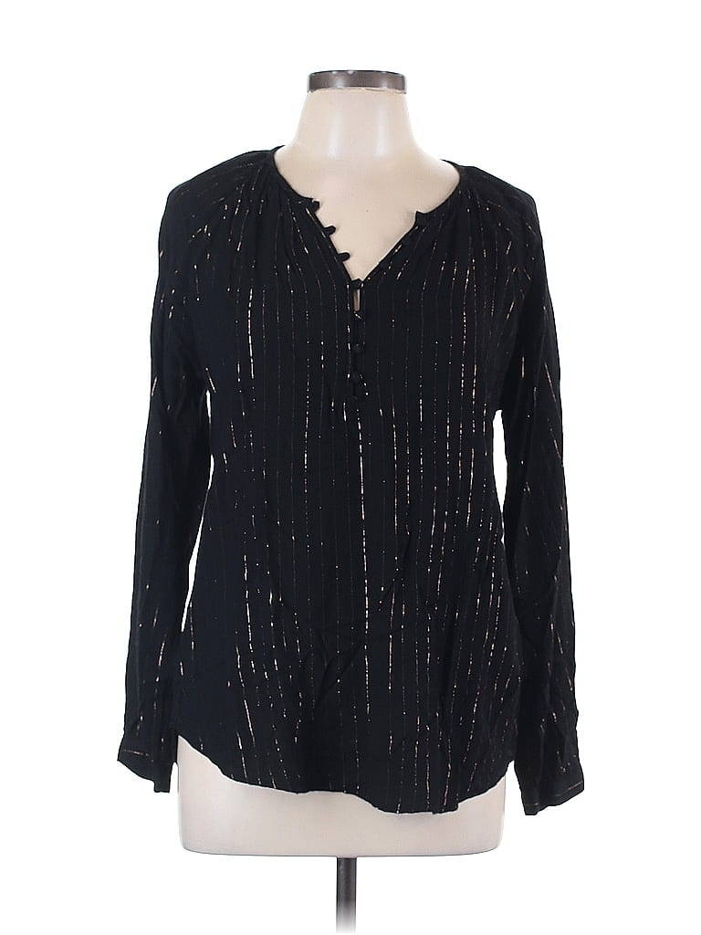 Rails Leilani Embroidered Sleevless Blouse- Black