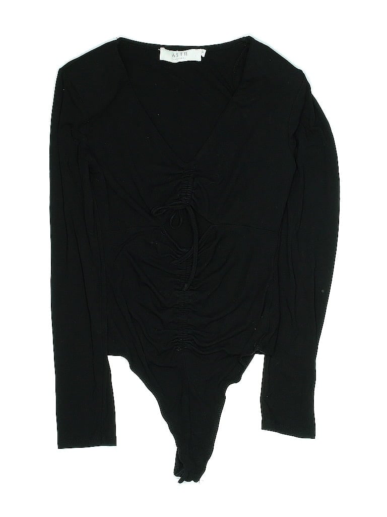 Pre-owned Astr Bodysuit In Black