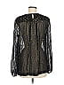 BCBGMAXAZRIA Black Long Sleeve Blouse Size M - photo 2