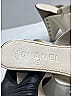 Chanel Ivory Leather Sandals Size EU 37 - photo 6